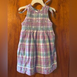 90’s Vintage OshKosh B'gosh Multicolor Plaid Dress